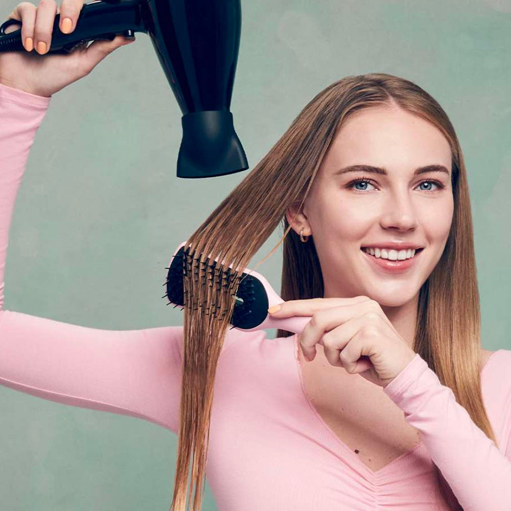 Tangle Teezer Easy Dry & Go Dusky Pink/Black - spazzola per asciugatura
