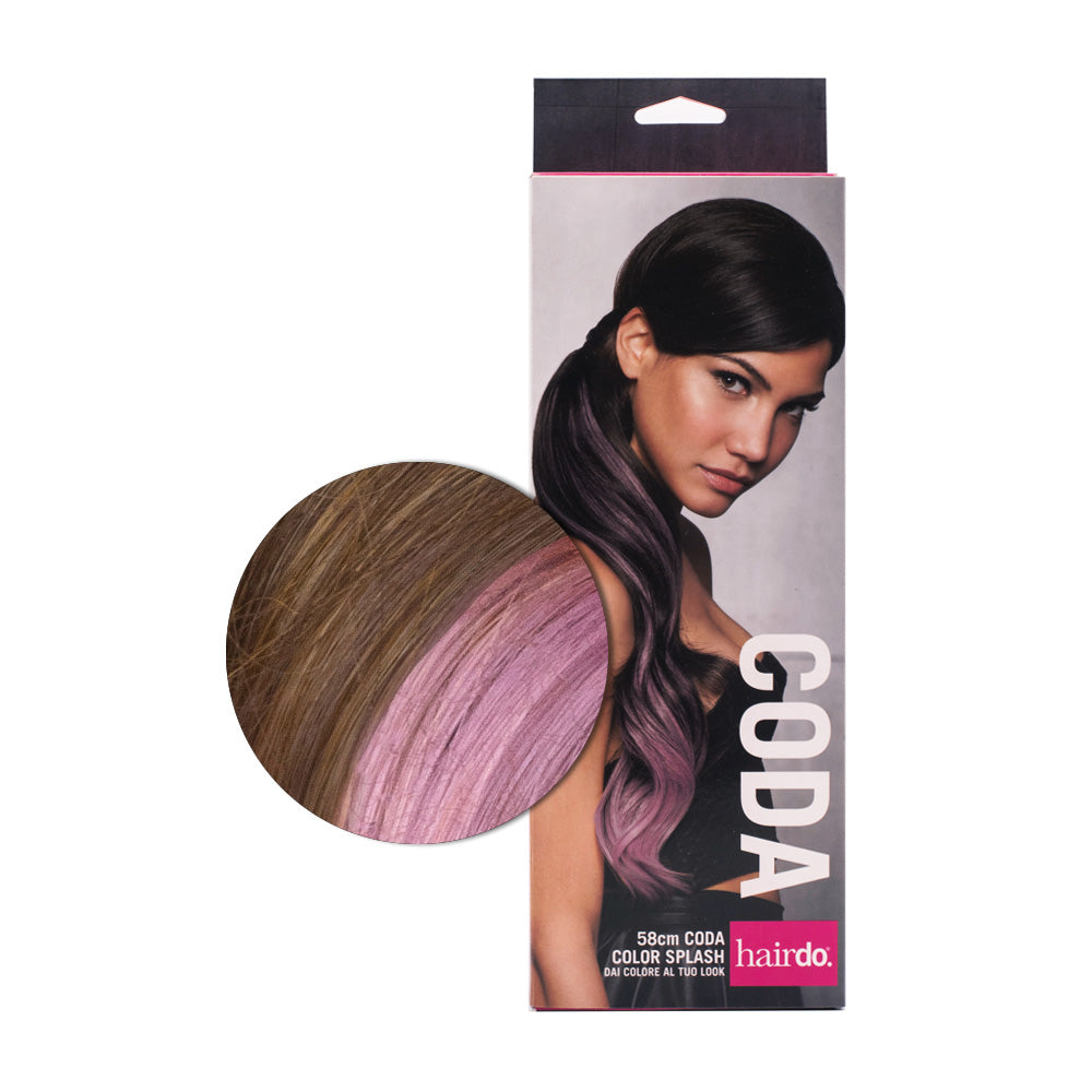 Hairdo Coda Color Splash Buttered Toast / Lavander 58 cm